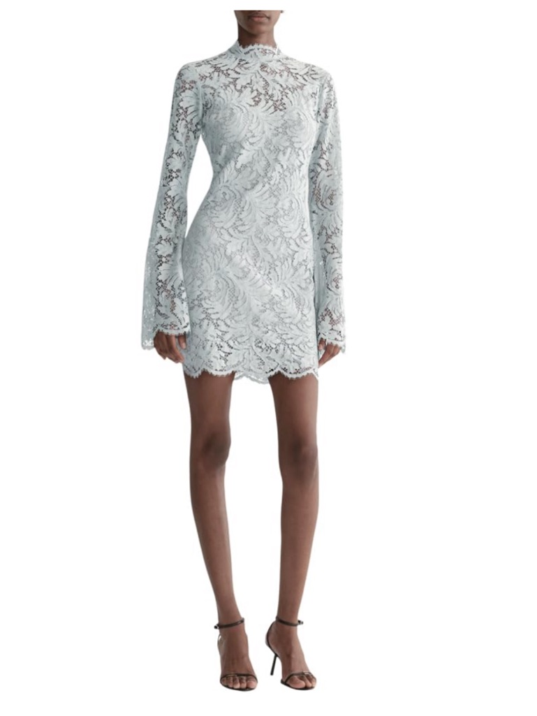 Nwt A.L.C. Womens Eden Dress, Slate Blue